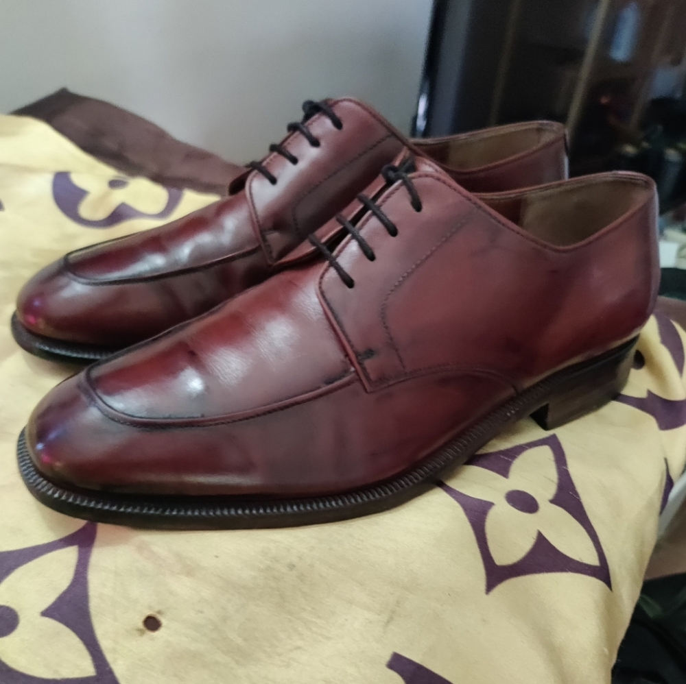 Fratelli Rossetti leather derby's